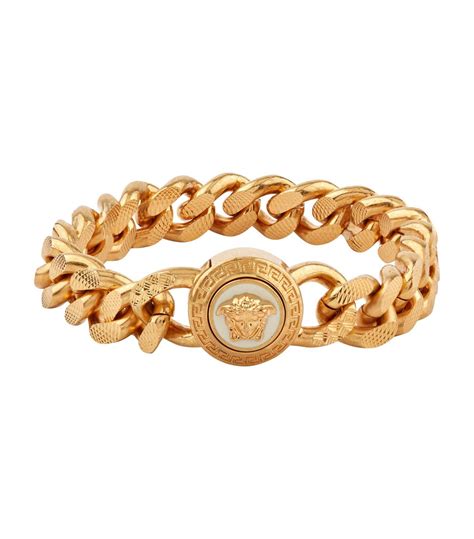 versace gold bracelet men